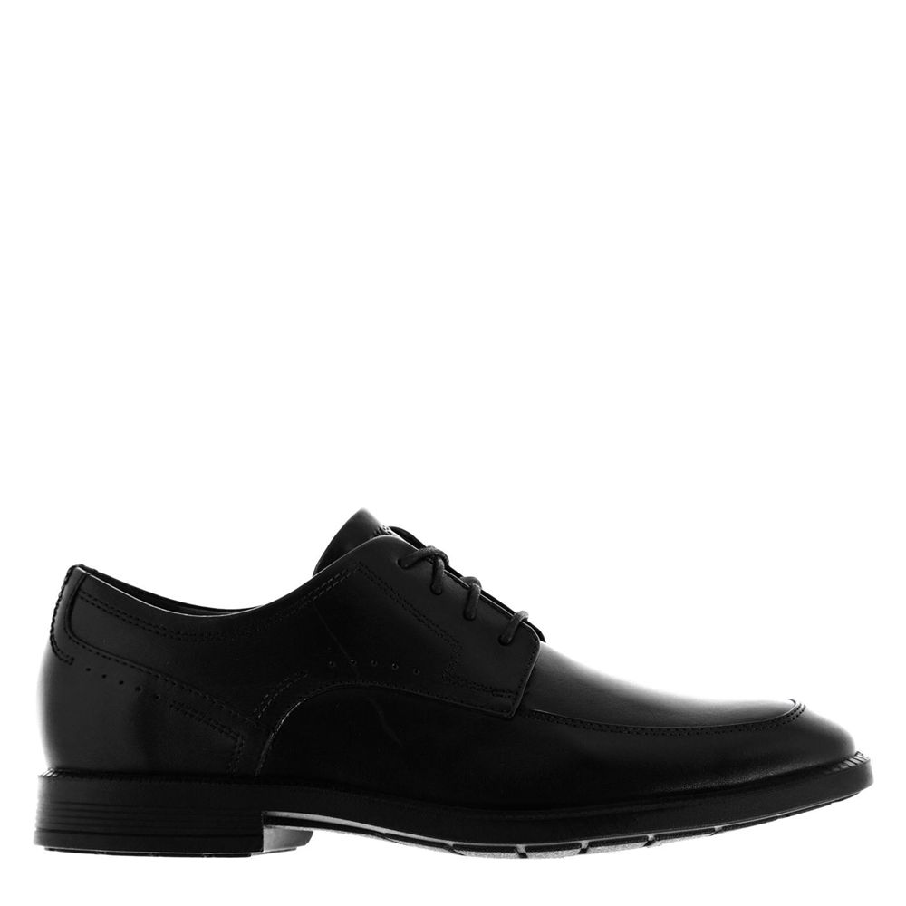 Rockport Canada Modern Apron Leather - Mens Dress Shoes Black (WDR765480)